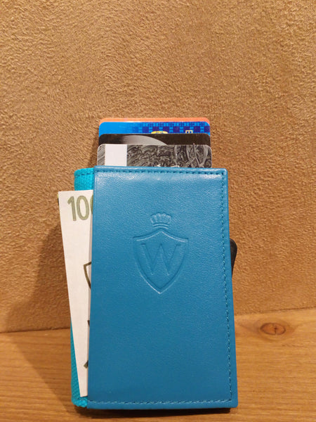 SLIM POCKET PANAMA AZZURRO