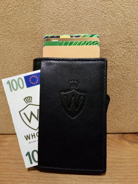 SLIM POCKET PELLE NERO