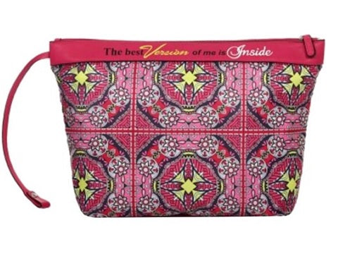 Le Pandorine - Sacca interna borsa Mosaico - Fiori multicolor