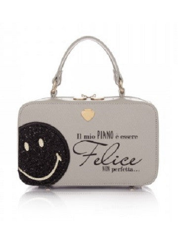 Le Pandorine - Smiley Bauletto Piano Gray